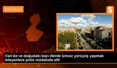 İzinsiz yürüyüşlere polis müdahalesi: Gözaltılar yaşandı