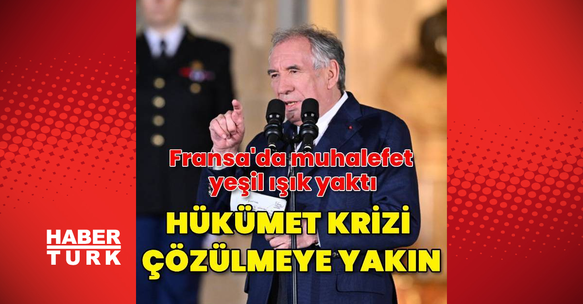 Fransız aşırı sağı, yeni atanan Fransa Başbakanı François Bayrou’ya desteğe hazır