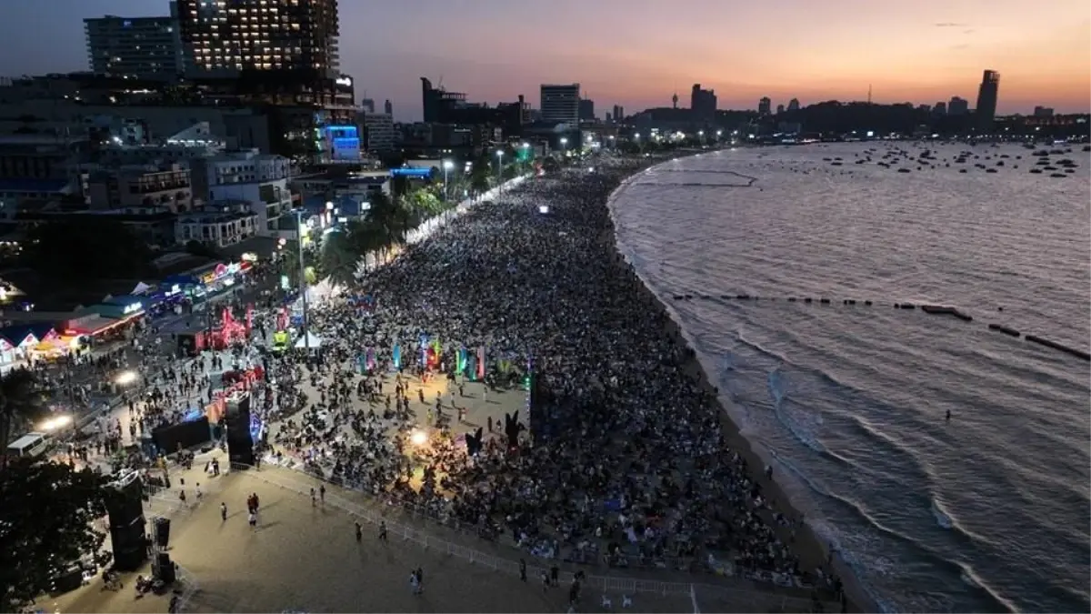 Pattaya Havai Fişek Festivali Coşkusu