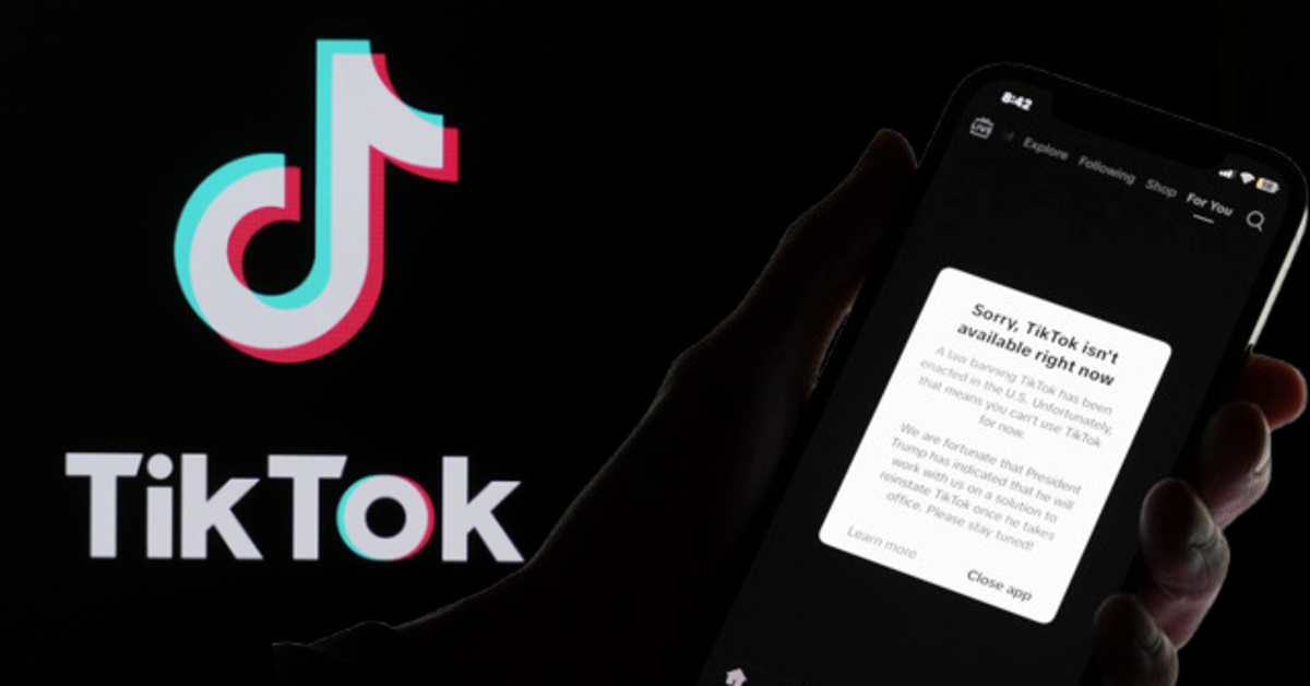 TikTok, ABD’de resmen erişime kapatıldı! Kullanıcılar Trump’lı mesajla karşılaştı