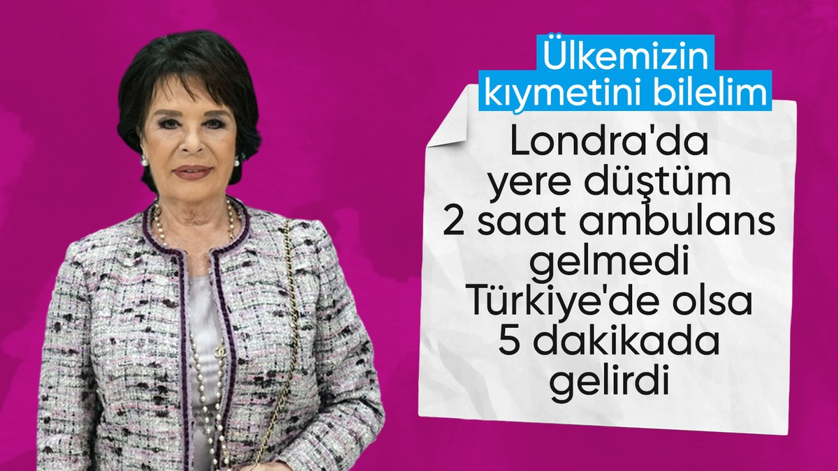 Hülya Koçyiğit Londra’da başından geçen kazayı anlattı: 2 saat ambulans bekledim